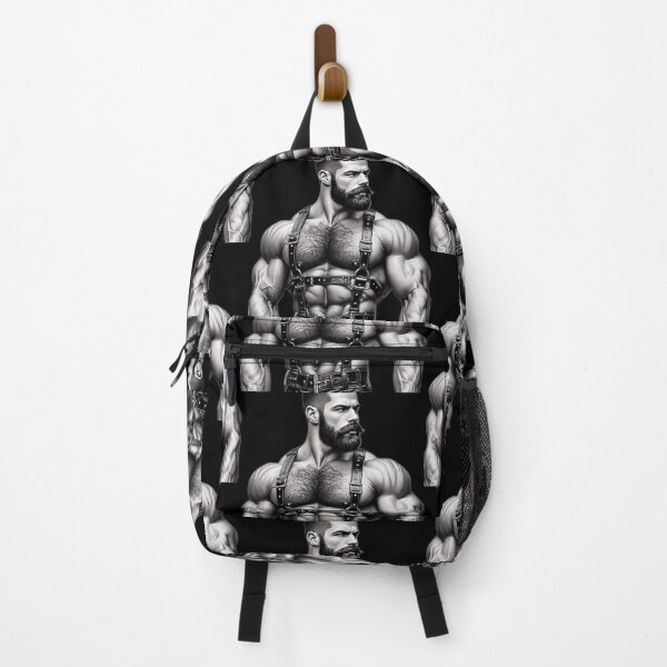 Item preview, Gay Leather Bar Berlin Daddy Klaus Tom of Finland Tribute Berlin German Pride Graphic Design designed and sold by ItsAKinkThing.