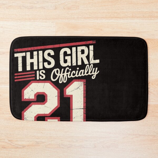 Item preview, This Girl Is Officially 21 Girls Years Party Birthday designed and sold by ControlCenter.