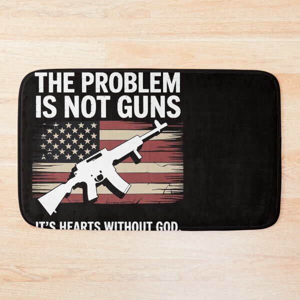 Item preview, The Problem Is Not Guns It's Hearts Without God designed and sold by ControlCenter.