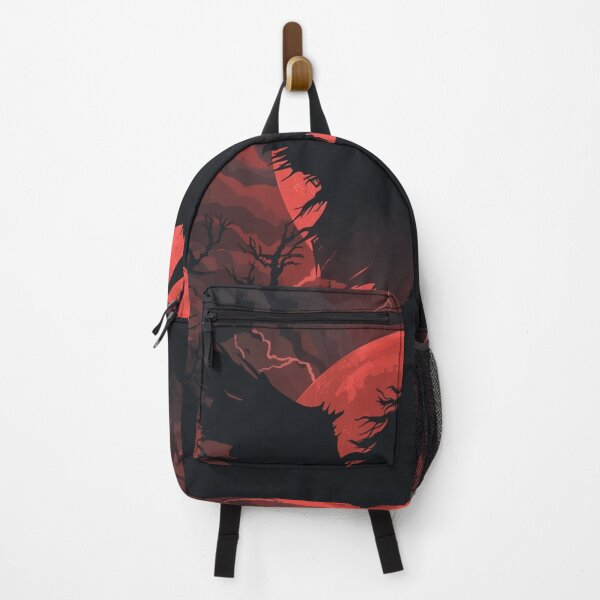 Item preview, Dark Fantasy Demon Silhouette Blood Moon Art designed and sold by kk shop.