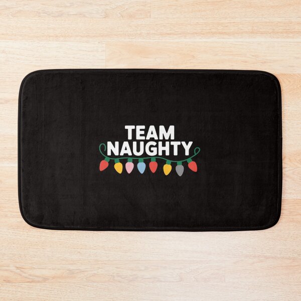 Item preview, Team Naughty Nice Holiday Christmas Santa designed and sold by RatCurry.