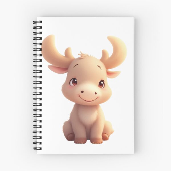 Item preview, Cute moose designed and sold by MeeNoiCollection.