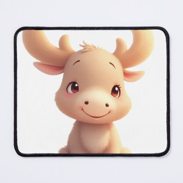 Item preview, Cute moose designed and sold by MeeNoiCollection.