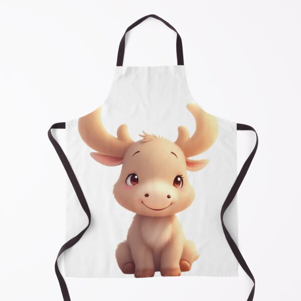 Item preview, Cute moose designed and sold by MeeNoiCollection.