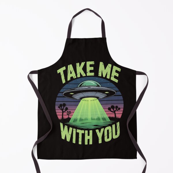 Item preview, Take Me With You UFO Flying Object Gift Alien Stuff designed and sold by RatCurry.