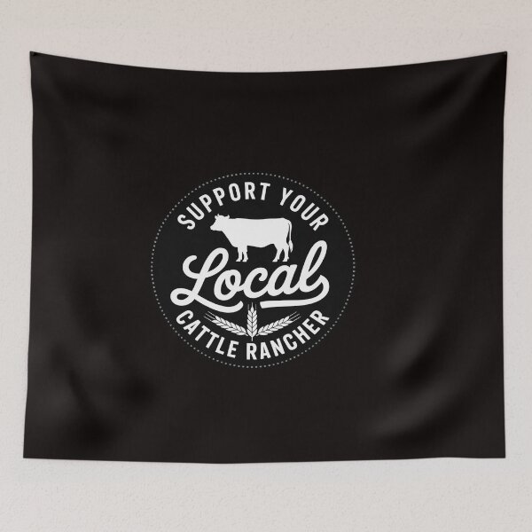 Item preview, Support Your Local Cattle Rancher Farmer Country Farm Life designed and sold by RatCurry.