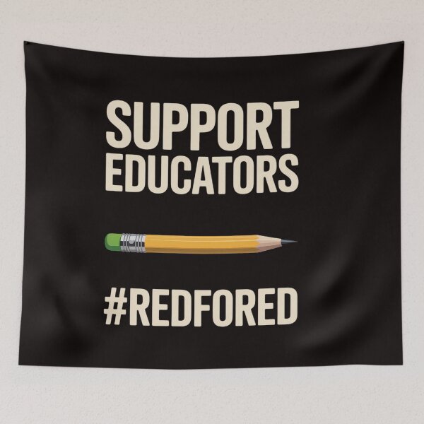 Item preview, Support Educators Red for Ed for Teachers Men Women Kids designed and sold by RatCurry.