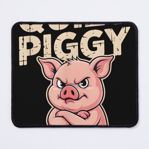 Item preview, Quiet Piggy Funny Saying Quote designed and sold by AsiaStokes.
