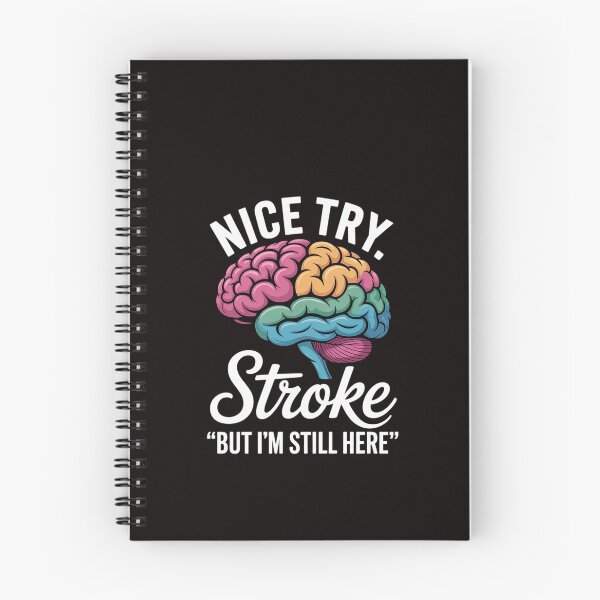 Item preview, Stroke Survivor Nice Try Stroke Brain Injury Awareness Gift designed and sold by RatCurry.