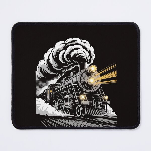 Item preview, Steam Engine Train Locomotive Conductor Men Boys Kid designed and sold by RatCurry.