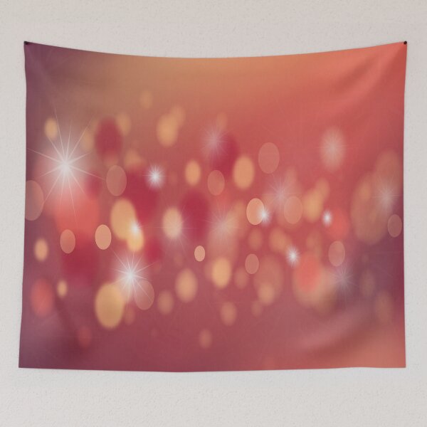 Item preview, Warm Christmas Bokeh Glow designed and sold by SouthPrint.
