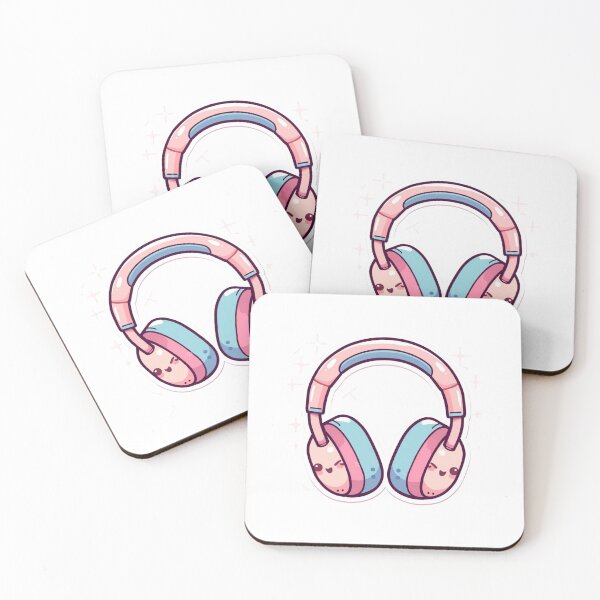 Item preview, Kawaii Headphones – Music & Cozy Vibes designed and sold by TMAShop.