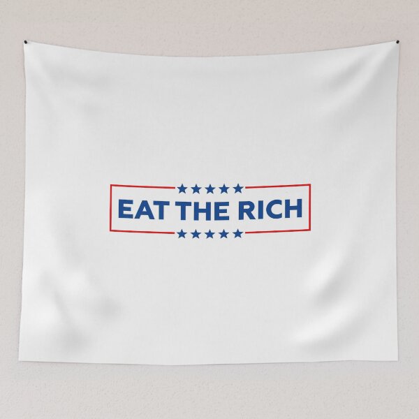 Item preview, Eat the Rich - Anti Capitalism designed and sold by PixVib.