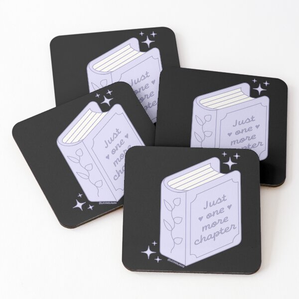 Item preview, Just One More Chapter  Purple Bookish Aesthetic Merch For Kindle Addicts Reading  designed and sold by lsrael-velasque.