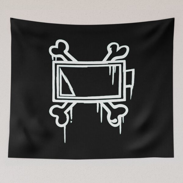 Item preview, Uzi Doorman Bone Batttery T-Shirt designed and sold by GreggLangwo.