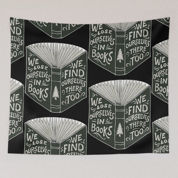 Item preview, We Lose Ourselves In Books... designed and sold by lsrael-velasque.