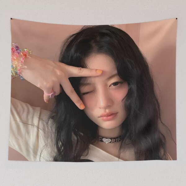 Item preview, Minju Not Cute Anymore Era Aesthetic Photo Design | Fan Art for GLLIT designed and sold by Valereekmerch.
