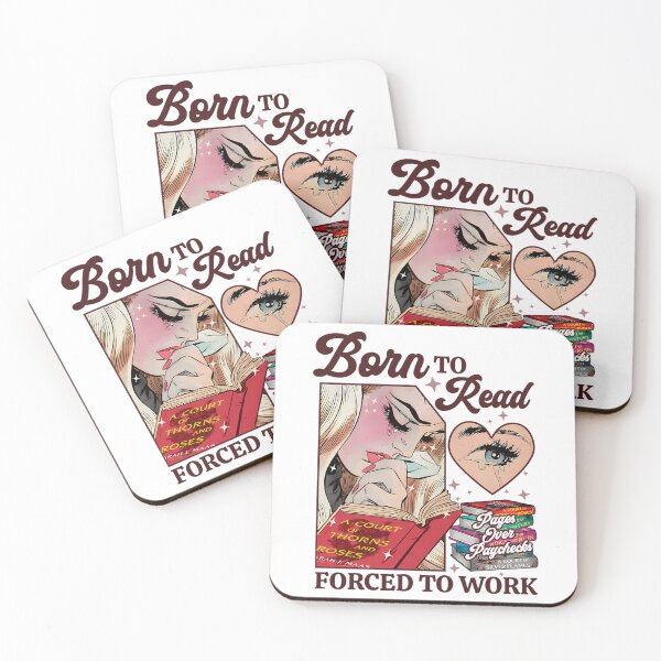 Item preview,  Born To Read Forced To Work Pages Over Paychecks Vintage For Book Lovers designed and sold by lsrael-velasque.
