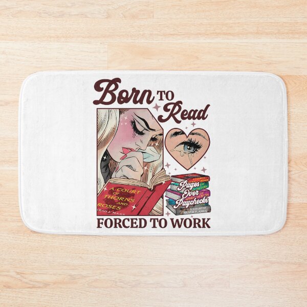 Item preview,  Born To Read Forced To Work Pages Over Paychecks Vintage For Book Lovers designed and sold by lsrael-velasque.