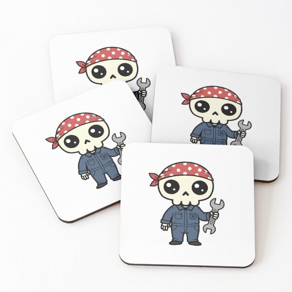 Item preview, Mechanic Boonis Skeleton  designed and sold by Boonis Skeleton.