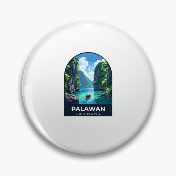 Item preview, Palawan Philippines Travel Sticker designed and sold by TulipaGraphics.