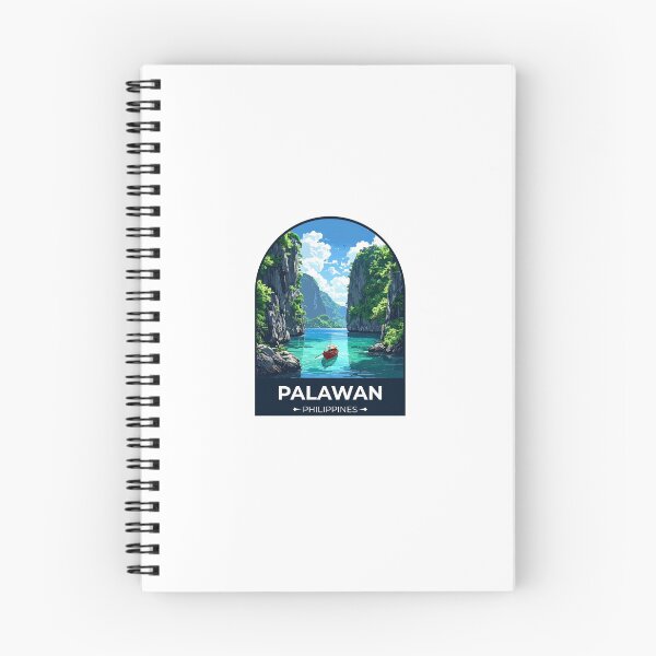 Item preview, Palawan Philippines Travel Sticker designed and sold by TulipaGraphics.