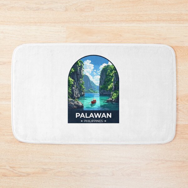 Item preview, Palawan Philippines Travel Sticker designed and sold by TulipaGraphics.