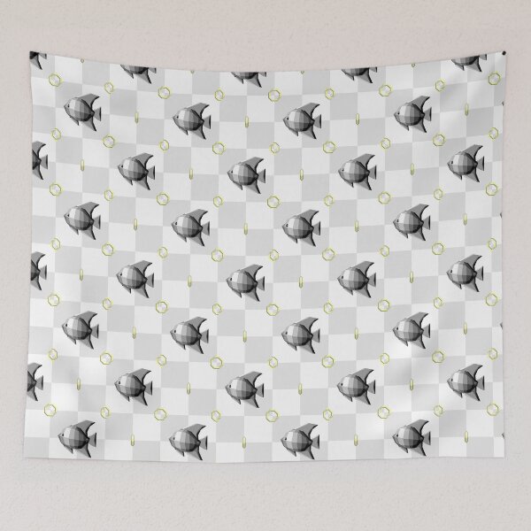 Item preview, Geometric FISH (Black) designed and sold by  Enjoy Artwork .