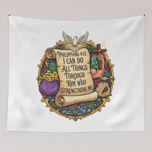 Item preview, PHILIPPIANS 4:13 designed and sold by likbatonboot.
