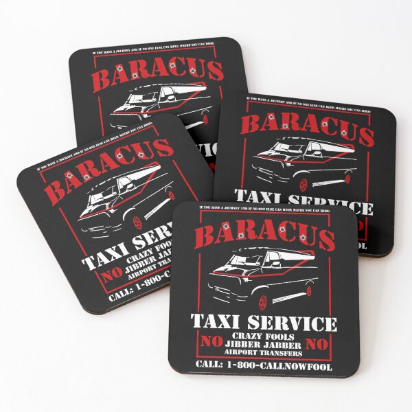 Item preview, B.A. Baracus Taxi Service designed and sold by ridhi-glennon.