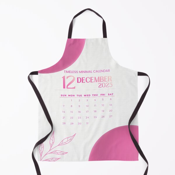Item preview, Pink Aesthetic December 2025 Calendar – Minimal Modern Wall Art designed and sold by evermusedesignstudio.