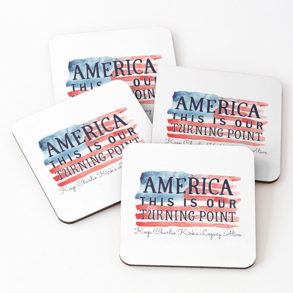 Item preview, America This Is Our Turning Point Charlie-Kirk Quote  designed and sold by markOConnel.