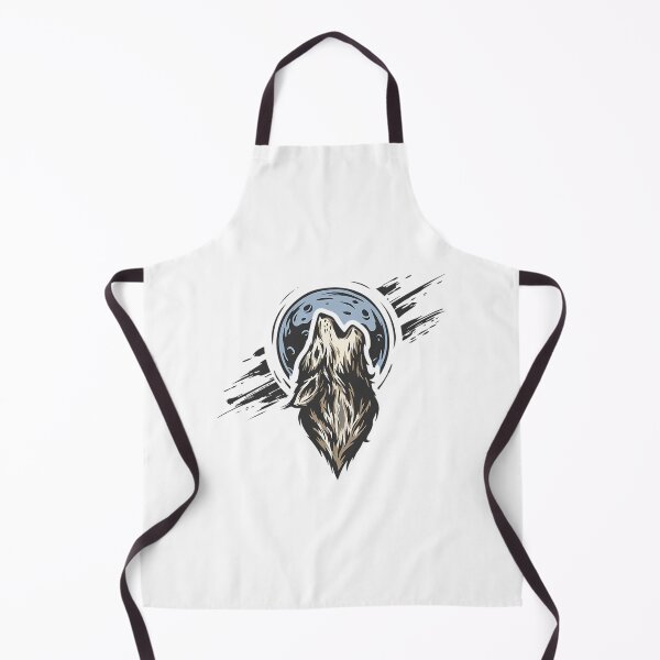 Item preview, Wolf Howling On The Moon designed and sold by ridhi-glennon.
