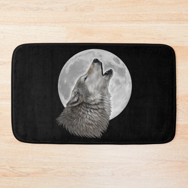 Item preview, Wolf Howling At The Moon designed and sold by ridhi-glennon.