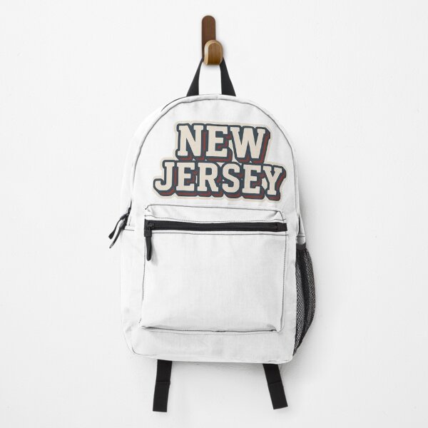Artikelvorschau, New Jersey Retro Text entworfen und verkauft von GenzShoppingHub.