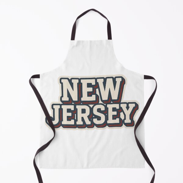 Artikelvorschau, New Jersey Retro Text entworfen und verkauft von GenzShoppingHub.