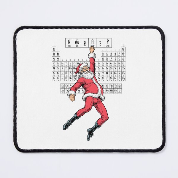 Item preview, Periodic Table Of Elements Naughty Santa Christmas Chemistry designed and sold by GrandeDuc.