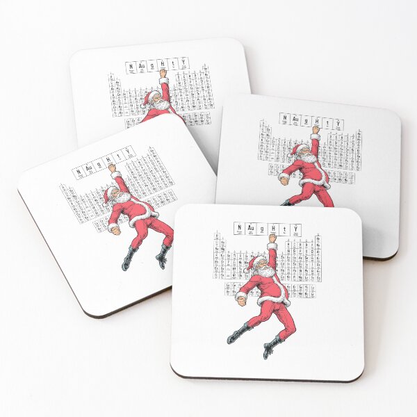 Item preview, Periodic Table Of Elements Naughty Santa Christmas Chemistry designed and sold by GrandeDuc.