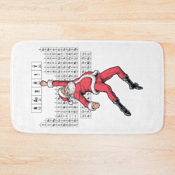 Item preview, Periodic Table Of Elements Naughty Santa Christmas Chemistry designed and sold by GrandeDuc.