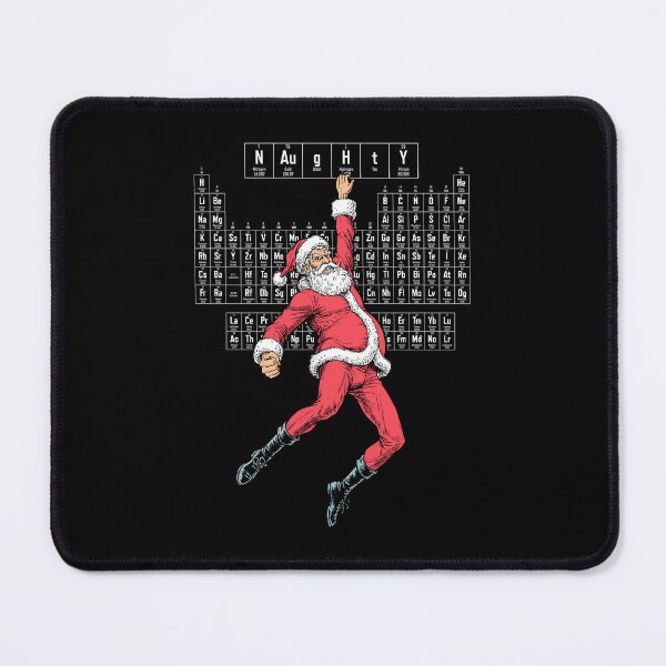 Item preview, Periodic Table Of Elements Naughty Santa Christmas Chemistry designed and sold by GrandeDuc.