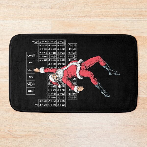 Item preview, Periodic Table Of Elements Naughty Santa Christmas Chemistry designed and sold by GrandeDuc.