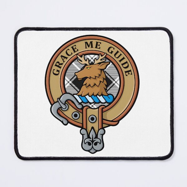 Item preview, Clan Forbes Crest Over Dress Tartan designed and sold by roosev-elsimon.