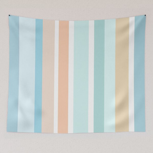 Item preview, Aesthetic Pastel Vertical Stripes designed and sold by JulzPink.