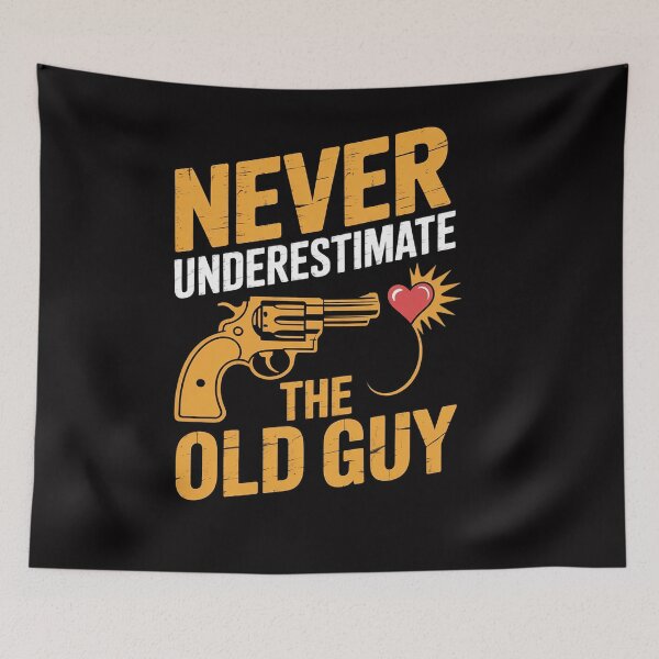 Item preview, Skeet Shooting Never Underestimate The Old Guy Trap Shooters designed and sold by OlafLica.