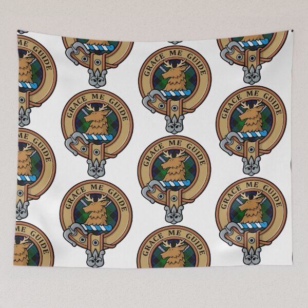 Item preview, Clan Forbes Crest Over Tartan designed and sold by roosev-elsimon.