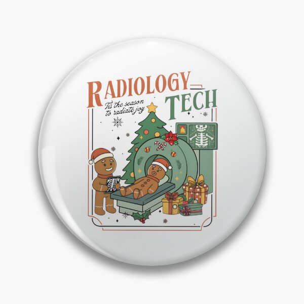 Item preview, Radiology Tech Gingerbread Christmas MRI Art designed and sold by mlodiljoni.
