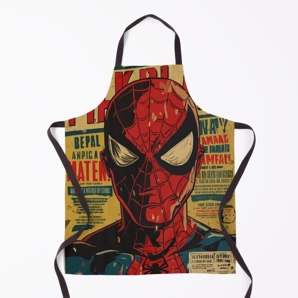 Item preview, Spider Boy Headlines – Vintage Newspaper Style Comic Art designed and sold by ArtsyGlaze.
