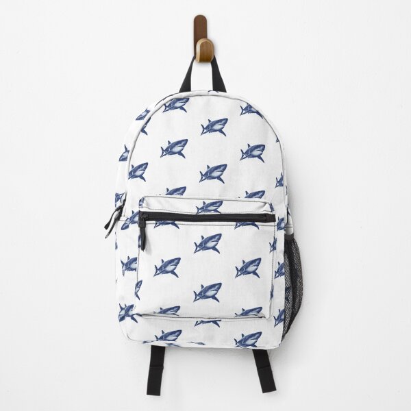 Item preview, Great White Shark Halftone Dot Pattern - Vintage Ocean Life Graphic designed and sold by HBDStudio.