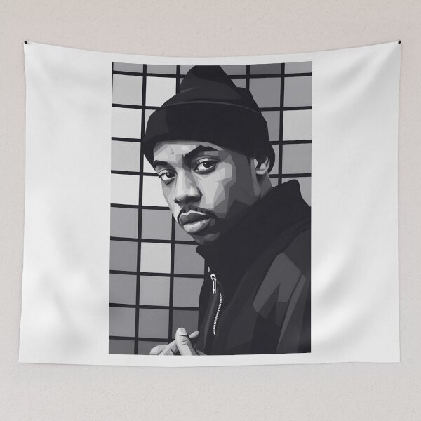 Item preview, Nas rapper designed and sold by Japanese art.