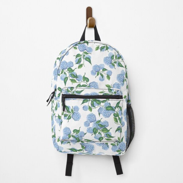 Item preview, Hydrangeas blue and white Grandmillennial Hamptons coastal style designed and sold by chrissyink.